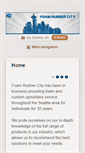 Mobile Screenshot of foamrubbercity.com